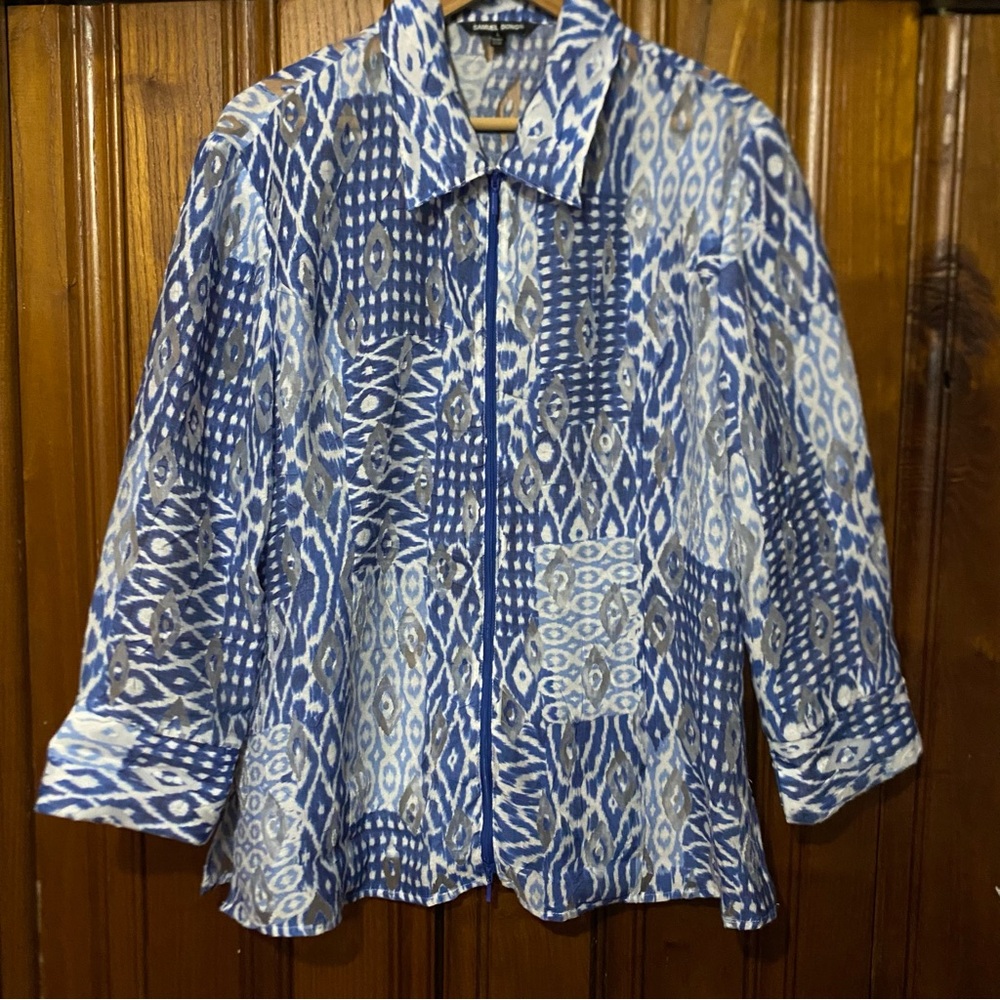 Laser Cut Blouse by Samuel Dong